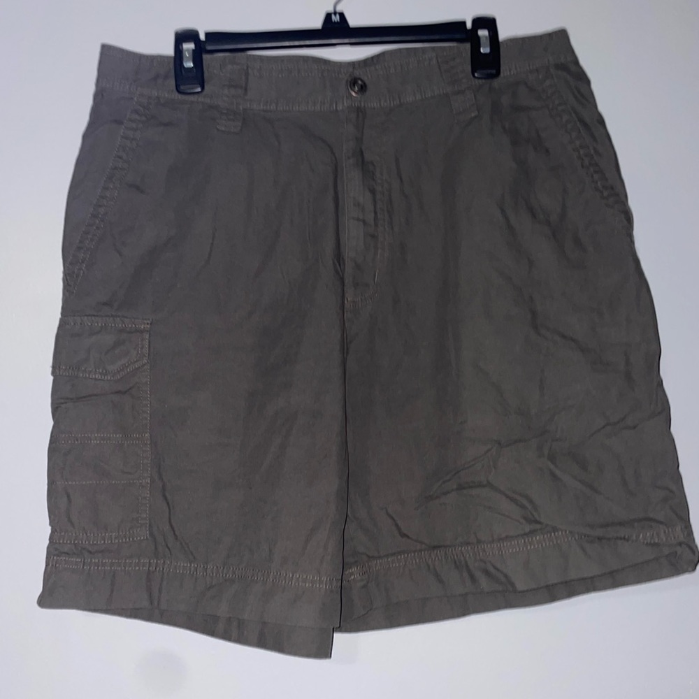 👽Columbia Gray Cargo Shorts Versatile Design